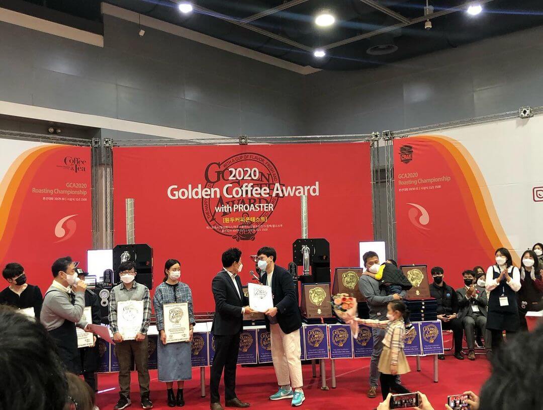 Golden Coffee Awards, South Korea